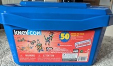 Knex Parts Random Mix Roller coaster Wheels Extras With Tub 