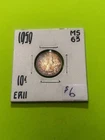1959 Canadian 10c Dime .8 Silver Elizabeth II AG MS63!!!       TRENDING AT $6