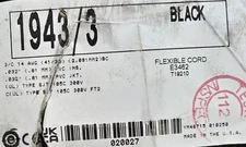 Alpha Wire 1943/3 14/3C SJT Premium Portable Power Cord Cable 105C/300V /10ft