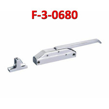 Poignée de fermeture de porte de chambre froide avec corps en zinc, de 26 à 36