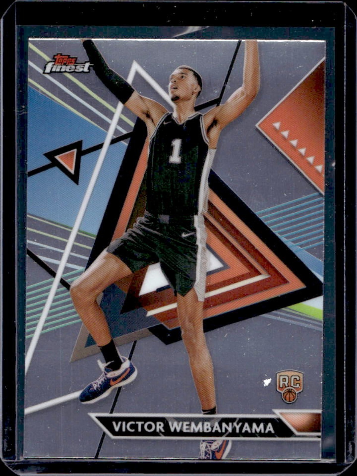 2023-24 Finest Victor Wembanyama RC Rookie Uncommon #197 Spurs