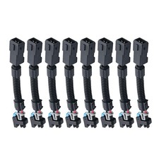 8pcs LS1 LS6 LT1 EV1 Injector Harness Pigtails Adapters