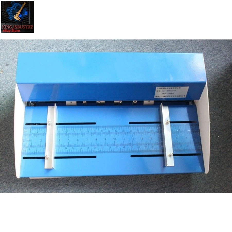 220V 460mm Electric Paper Creasing Machine 3in1 Combo Paper Perforating Machine/ - Image 3 of 4