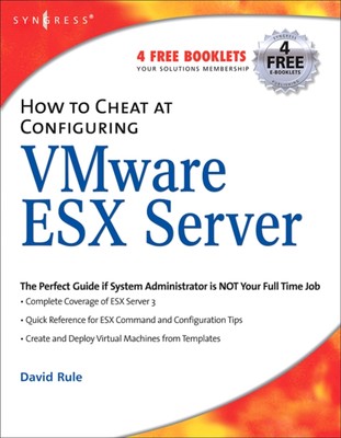 Rule - How to Cheat at Configuring VmWare ESX Server - New paperback o - X555z