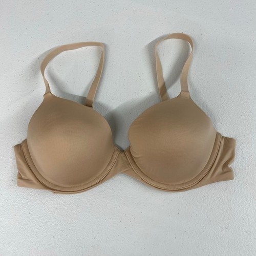 Maidenform women's nude smartzone cups convertible straps underwire soft bra 34C