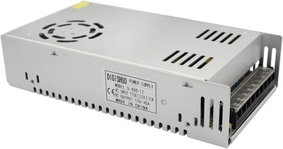 DIGISHUO DC 12V 40A 480W Power Supply Adapter Transformer Switch AC... 