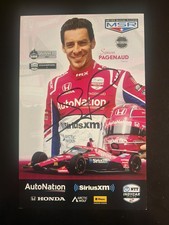SIMON PAGENAUD ***AUTOGRAPHED*** #06 AUTO NATION INDY CAR HERO CARD #9W