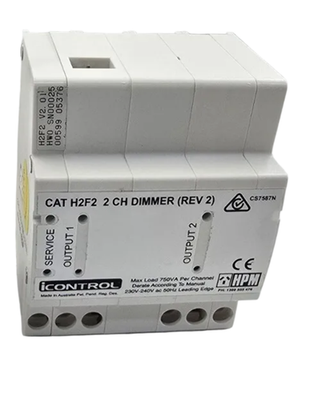 #ad HPM H2F2 iControl 2 CH DIMMER OUTPUT 750VAx2 NEW In Box AU $156.95