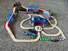 Thomas  Friends Wooden Railway Clickity Clack Track Lot 70 Pieces Trains