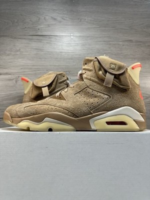 Jordan 6 Retro x Travis Scott British Khaki - Size 13