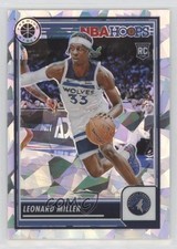 2023-24 Panini NBA Hoops Premium Stock Ice Prizm Leonard Miller #80 13kx