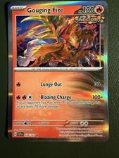 Pokemon Juego de Cartas Coleccionables Gouging Fire 38/191 Surging Sparks Holo Casi Nuevo