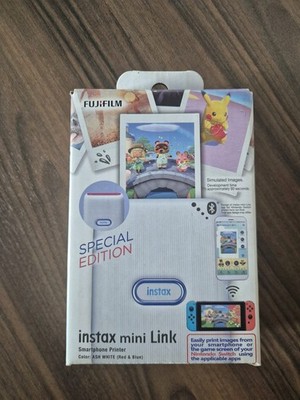 Fujifilm instax mini Link Special Edition Mobiler Drucker - Ash White (Red &...