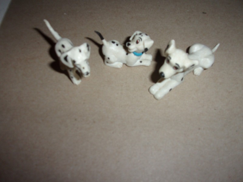 3 Dalmations Figures