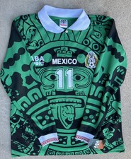ABA Sport Mexico Green Jersey L/S 1998 reissued Size L