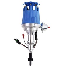 Pro Series Ready To Run Distributor Ford Small Block Windsor 289 302 V8 Blue Cap