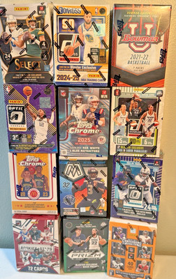  HUGE RANDOM NBA/NFL BLASTER BOX-(1) Factory Sealed Basketball Or Football  