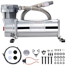 12v Air Compressor With 0.8 Gal3l Tank Onboard Air Horn Compressor System