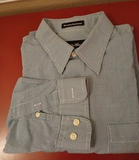 Eddie Bauer Men's Green Check Long Sleeve Button Up Shirt Size Medium