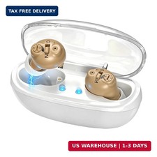 Rechargeable Hearing Aids for Seniors, 16-Channel DSP Noise Reduction Hearing Am
