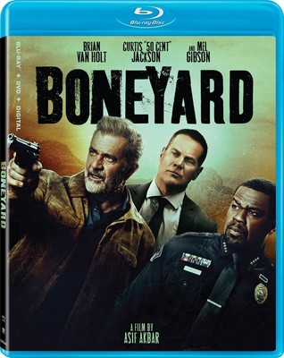 Boneyard Bluray + DVD + Digital (Blu-ray) Mel Gibson Curtis  50 Cent  Jackson