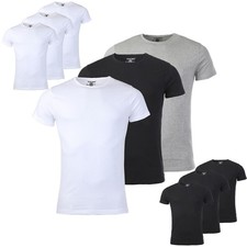 Young & Rich Herren 3er Pack T-Shirt Uni Basi...
