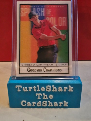 #ad #ad Christo Lamprecht 2025 Upper Deck Goodwin Champions Splash of Color Lenticular $4.00