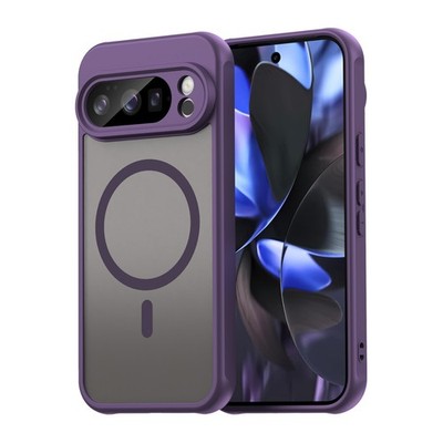 Matte Case Magsafe für Google Pixel 10 Pro Schutzhülle Kratzfest Passgenau Lila