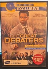 Blockbuster Exclusive The Great Debaters DVD 2007 Bonus Denzel Washington Forest