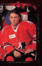 1995-96 Upper Deck Electric Ice Hockey #508 Todd Robinson Program of Excellence