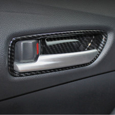 For Toyota Corolla 2019-2026 Carbon Fiber Inner Car Door Handle Bowl Cover 4pcs For Toyota Corolla 2019-2026 Carbon Fiber Inner Car Door Handle Bowl Cover 4pcs