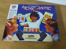 JEU VINTAGE 1999 MEMO MIME MB COMPLET EN BON ETAT