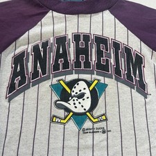 Anaheim Ducks NHL Teemu Selanne Mighty Ducks Of Anaheim 1996 - 97 Maillot Ligne Bleue Par Mitchell