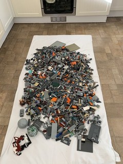 LEGO Huge Job Lot of Lego Star Wars Parts 8.63kg Spaceships etc 100% Genuine