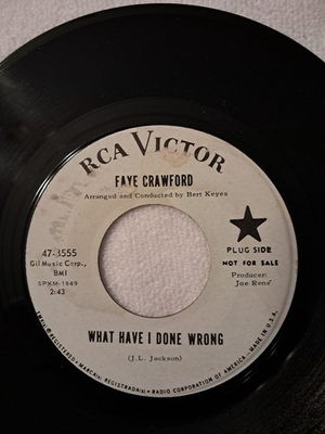 #ad #ad FAYE CRAWFORD quot; What Have I Done Wrong So Many Liesquot; Soul NM $227.50