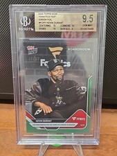 2025 Topps NOW Kevin Durant /99 Fanatics Fest Green Foil #FFNYC Rockets BGS 9.5