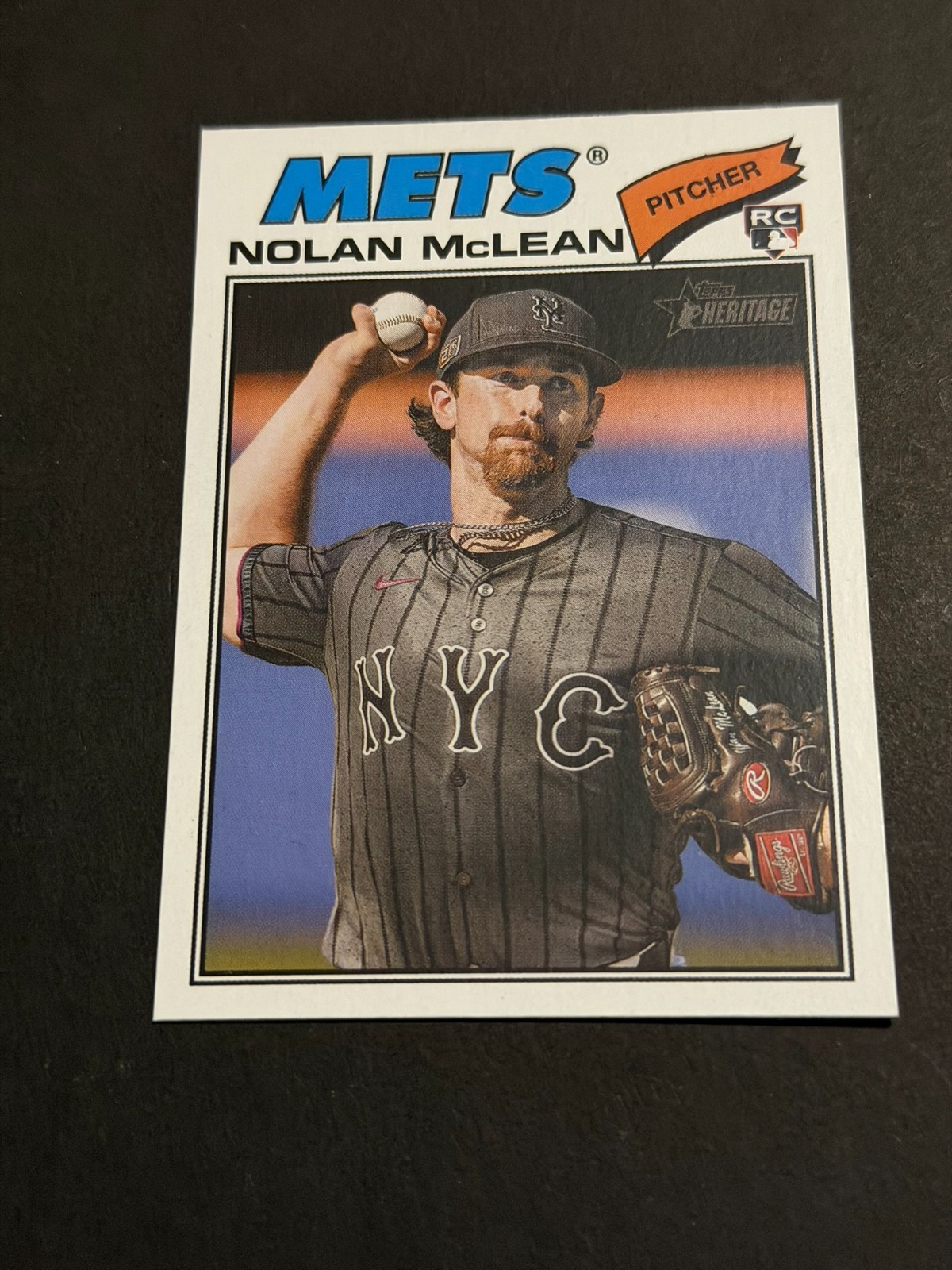 2026 Topps Heritage - Nolan McLean #150 RC (A)