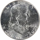 1962 Franklin Silver Half Dollar Choice BU Uncertified #200