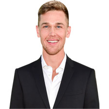 Taylor John Smith (Black Suit) Half Body Buddy Cutout