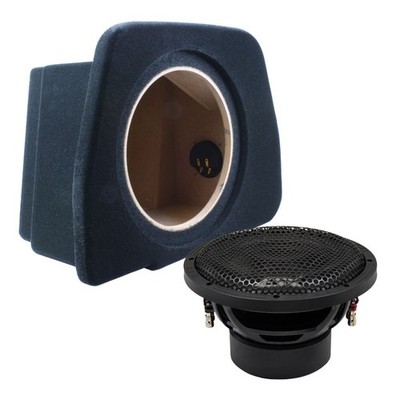 Subwoofer für Audi A4 B8 Limousine ESX Signum SXE-10D2 25cm + Seitenteilgehäuse