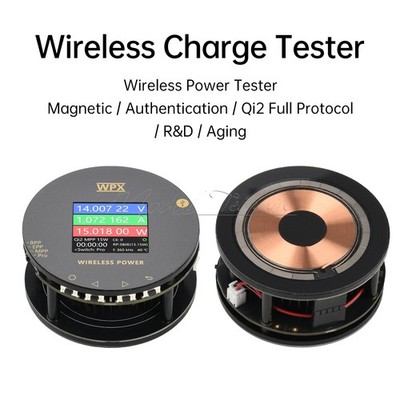 1.54inch LCD Voltage Current Power Meter Magnetic Wireless Fast Charging Tester