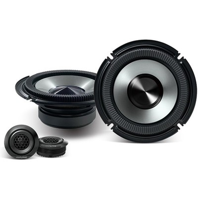 Alpine BRV-S65C 6.5'' BassRev Series Component Speaker System