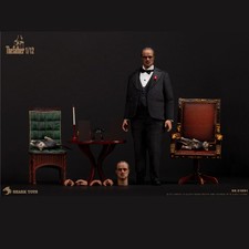 Shark toys Il Padrino Marlon Brando Modellino Scala 1/12 Bambola 6in SK21001