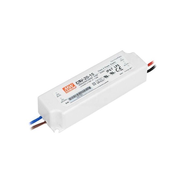 Schaltnetzteil, Led, 20W, 1,33A, 15VDC, 90...264VAC LPV-20-15-image