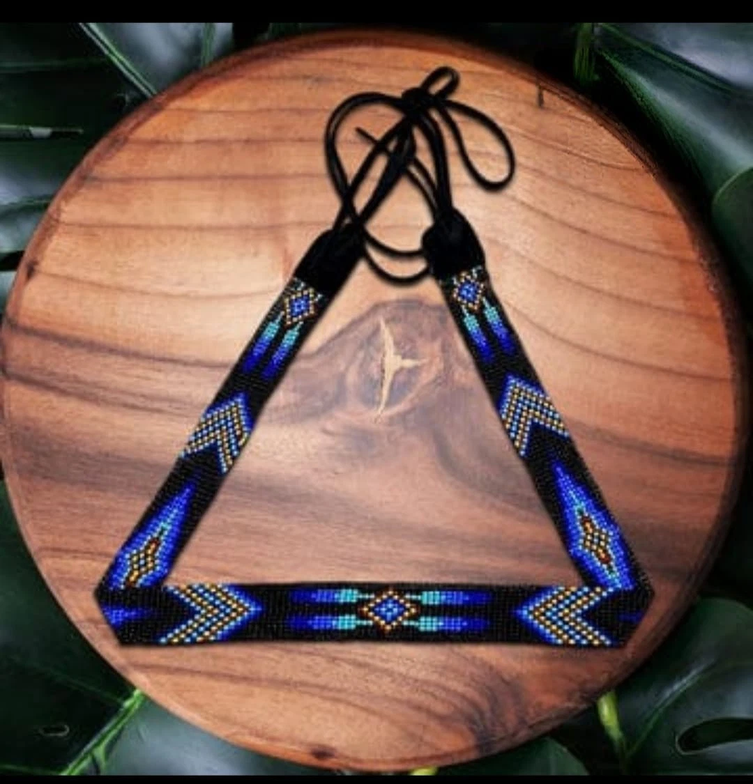 Handmade Beaded Hat Band
Opens in a new window or tab