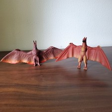 Bandai Toho Godzilla Final Wars 2004 Rodan 10.5" 2019 Legendary Rodan 14" Lot