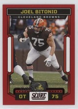 2023 Score Red Joel Bitonio #214 0d7t