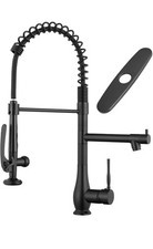 GIMILI Kitchen Faucet with Pull Down Sprayer Single Handle High Pressure Kitc...