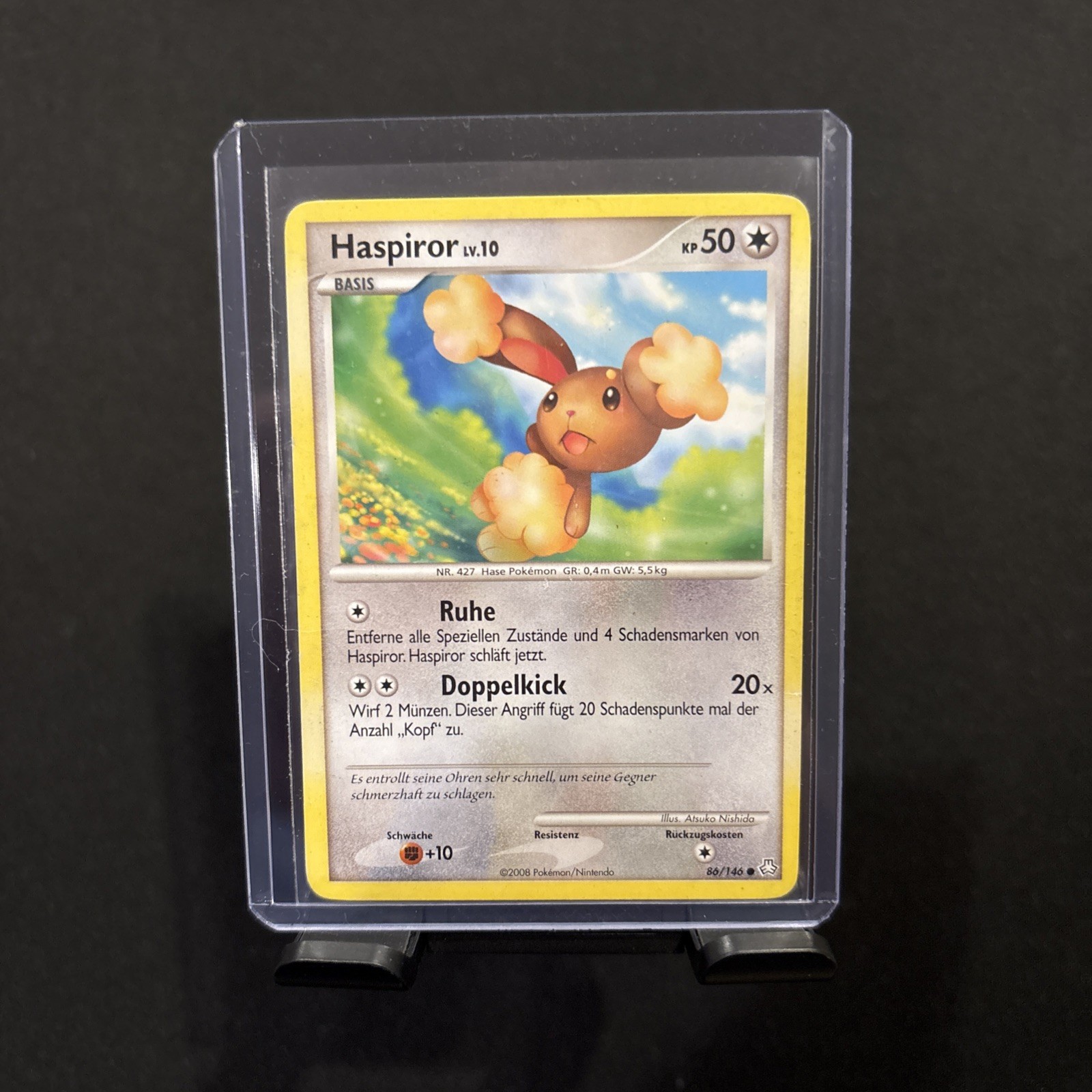 [GERMAN] Buneary/Haspiror Legends Awakened Pokémon TCG 86/146 Diamond & Pearl