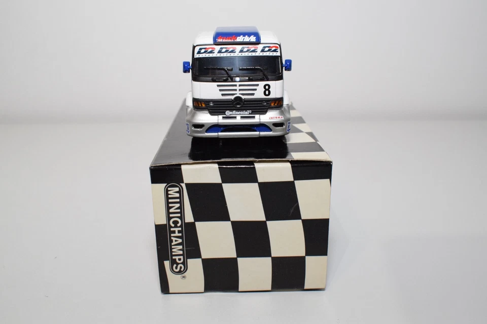 B81 1:43 MINICHAMPS 439 980308 MERCEDES-BENZ RACING TRUCK TEAM M-RACING MIB - Photo 4/4